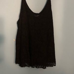 American Eagle lace flowy tank